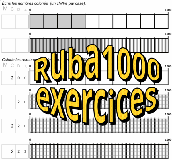 Ruba1000 fichier d'exercices