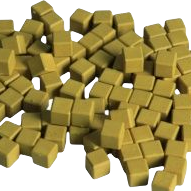 Réglettes cubes de 1